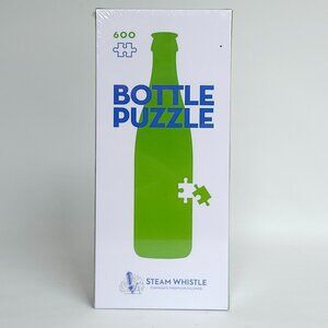 STEAM WHISTLE BOTTLE PUZZLE BNIP 600 Pieces